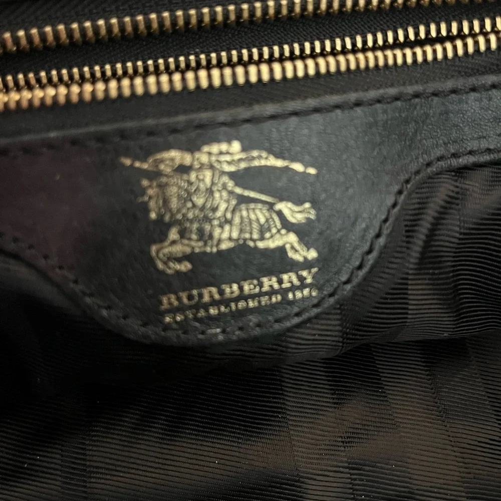 Luxury Black and Tan Designer Men's Bag